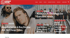 Desktop Screenshot of bandwagmag.com